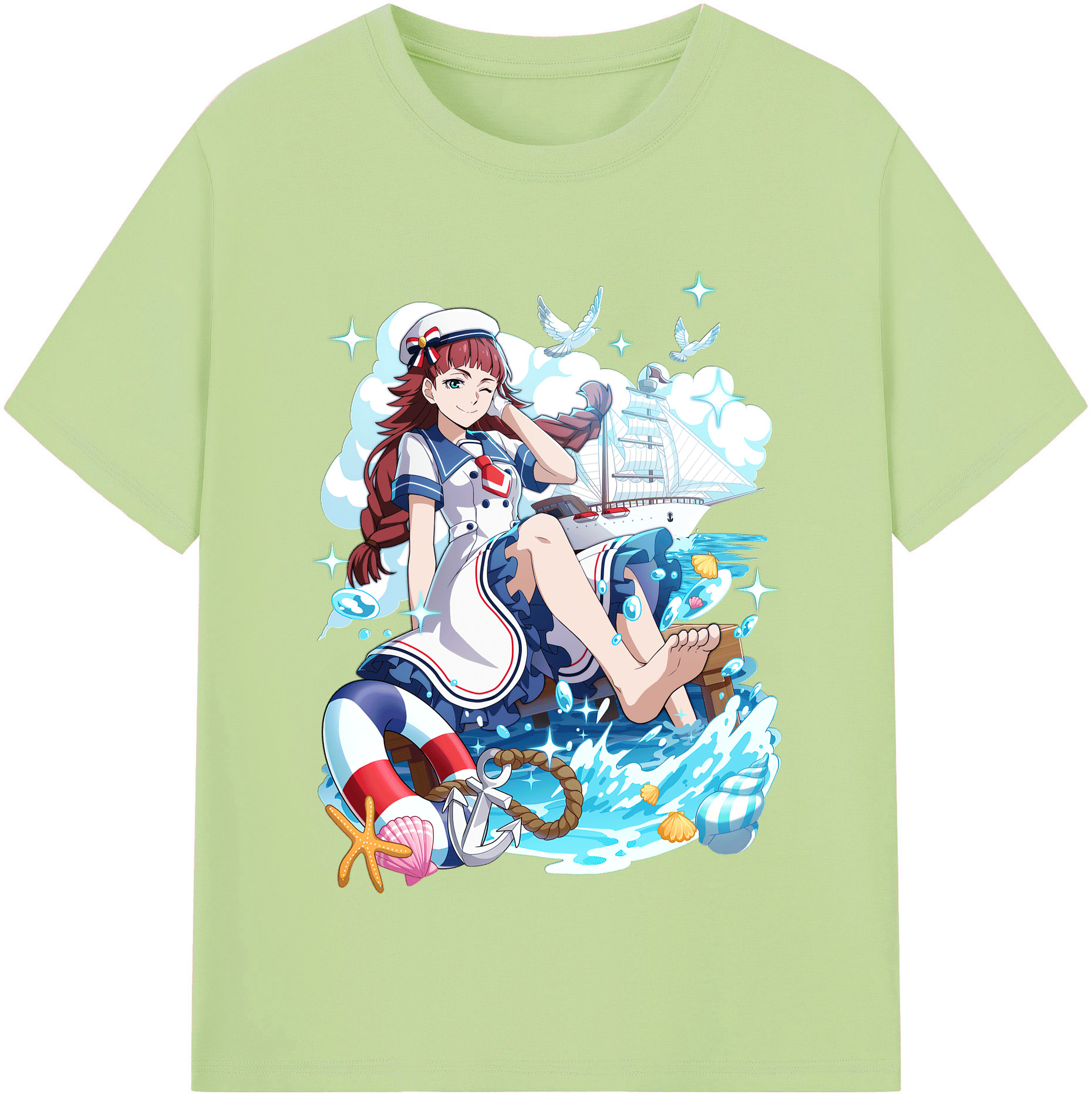 （画像用） 文豪ストレイドッグス Bungo Stray Dogs 綿100％半袖Tシャツ（フロントプリント）